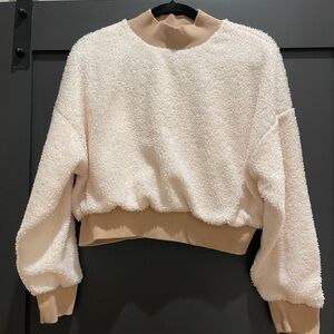 Fabletics Boucle Cropped Turtleneck Pullover